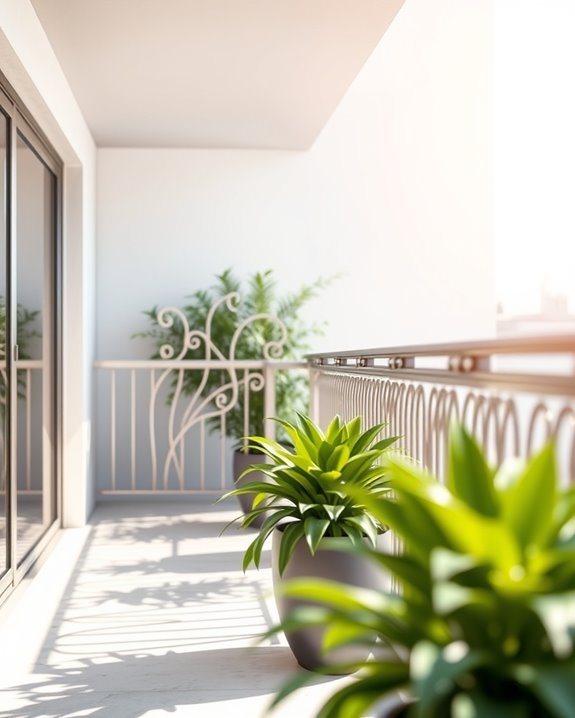 elegant curved security grills