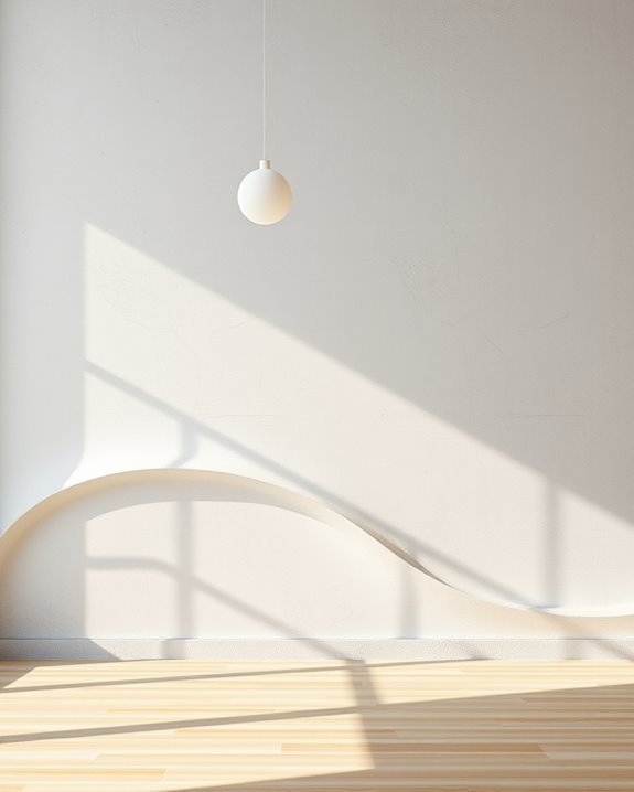 elegant curves enhance tranquility