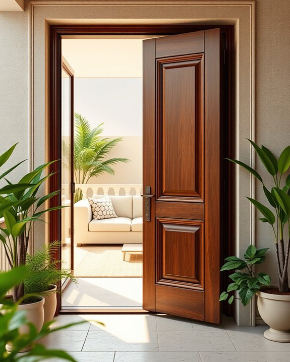elegant customizable raised doors