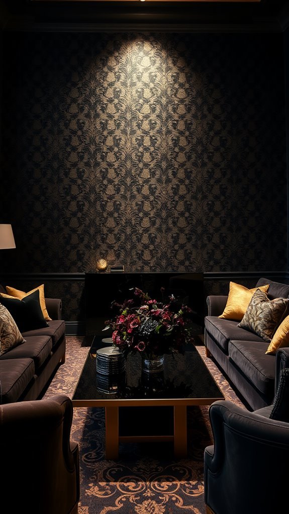 elegant damask design motifs