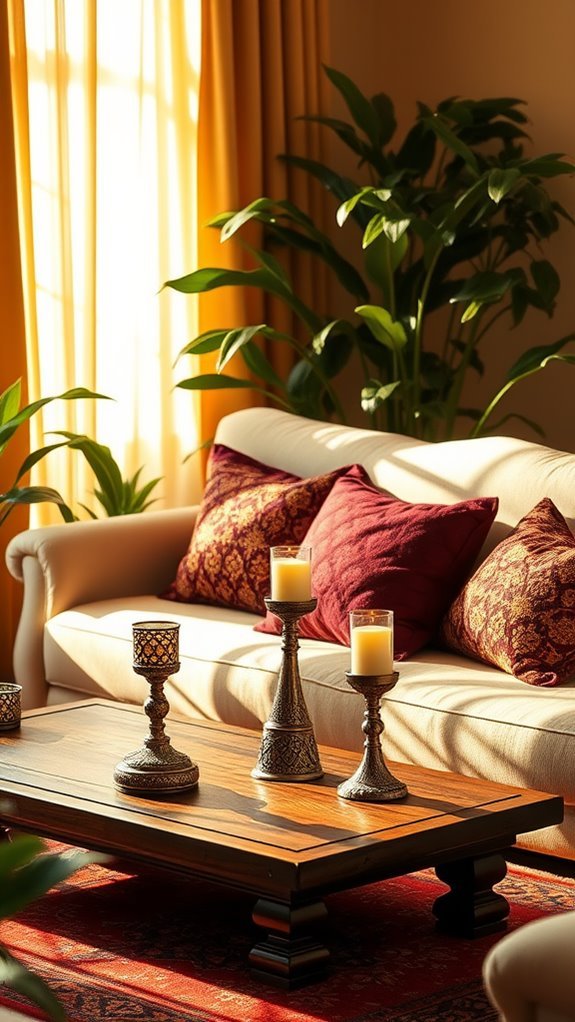 elegant decorative candle holders