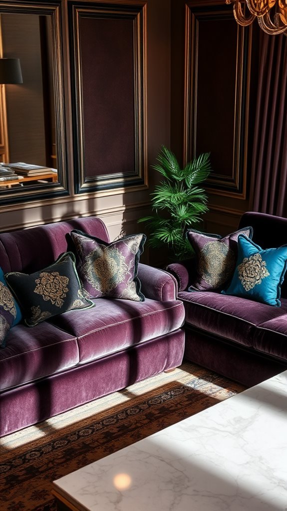 elegant decorative cushion accents