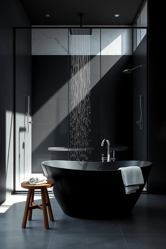 elegant diy black accents