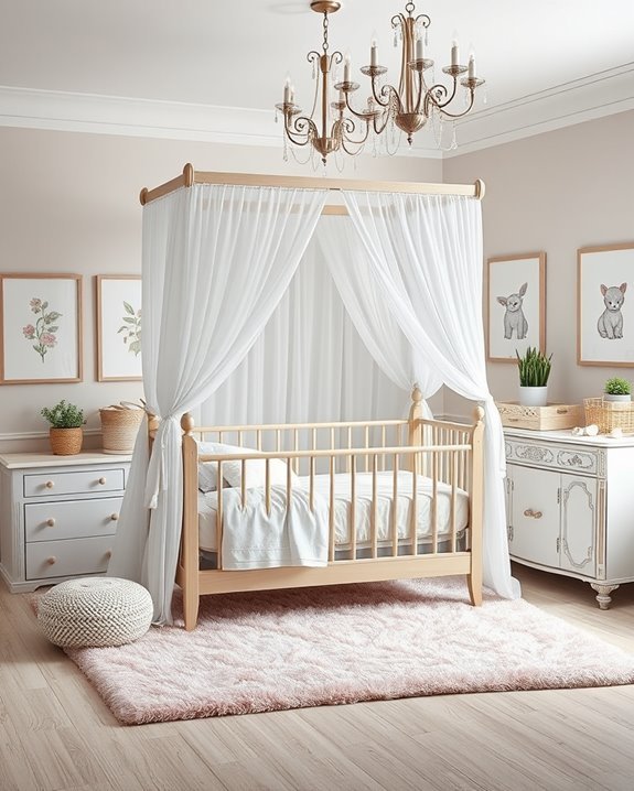 elegant dreamy canopy beds