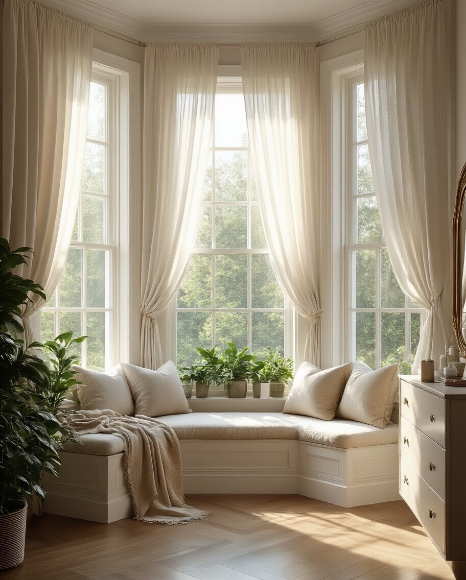elegant dressing area transformation