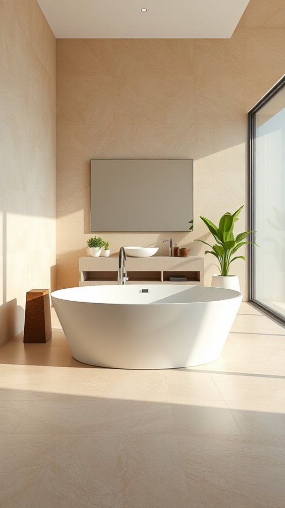 elegant durable travertine tiles