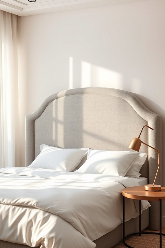 elegant fabric headboard options