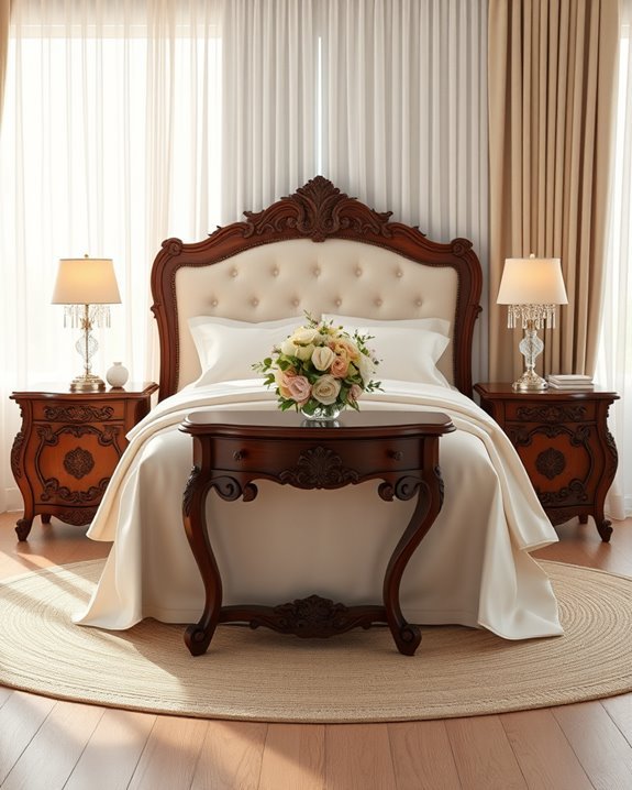 elegant functional nightstands design