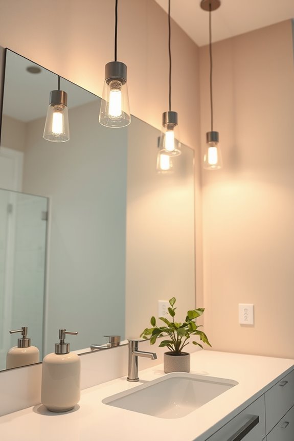 elegant functional vanity lighting