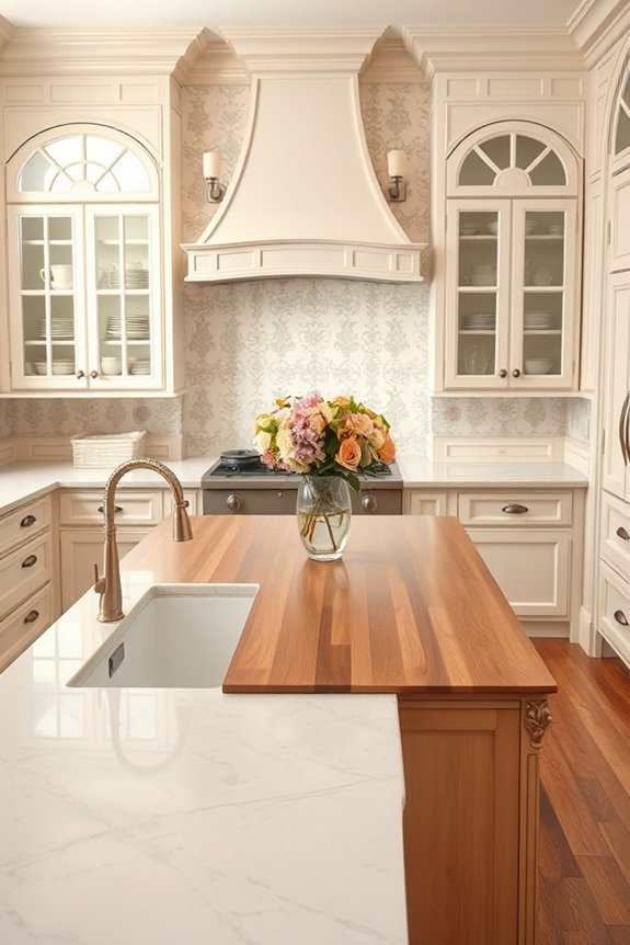 elegant glass cabinet display