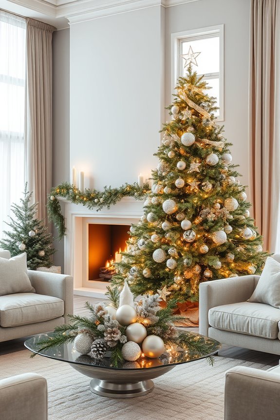elegant holiday tree decorations