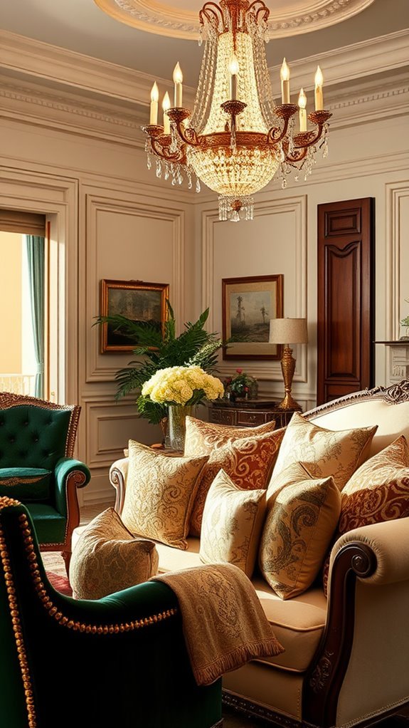 elegant home accent pillows