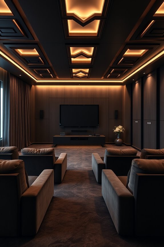 elegant home theater design