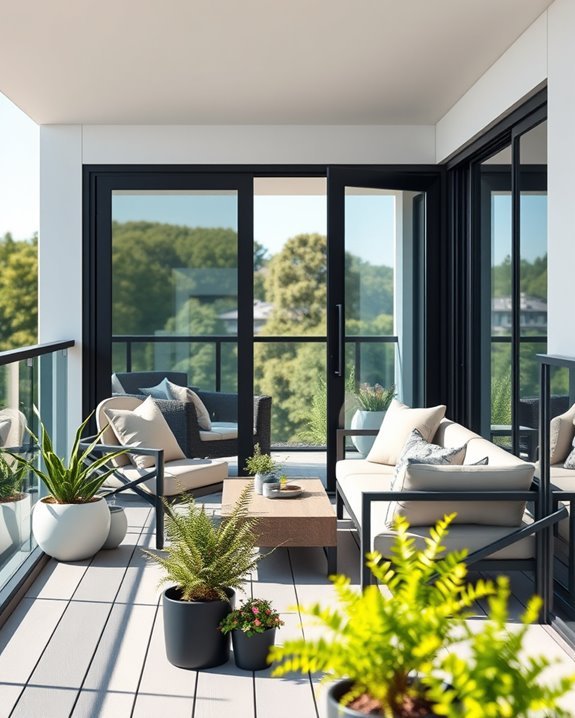 elegant indoor outdoor connection