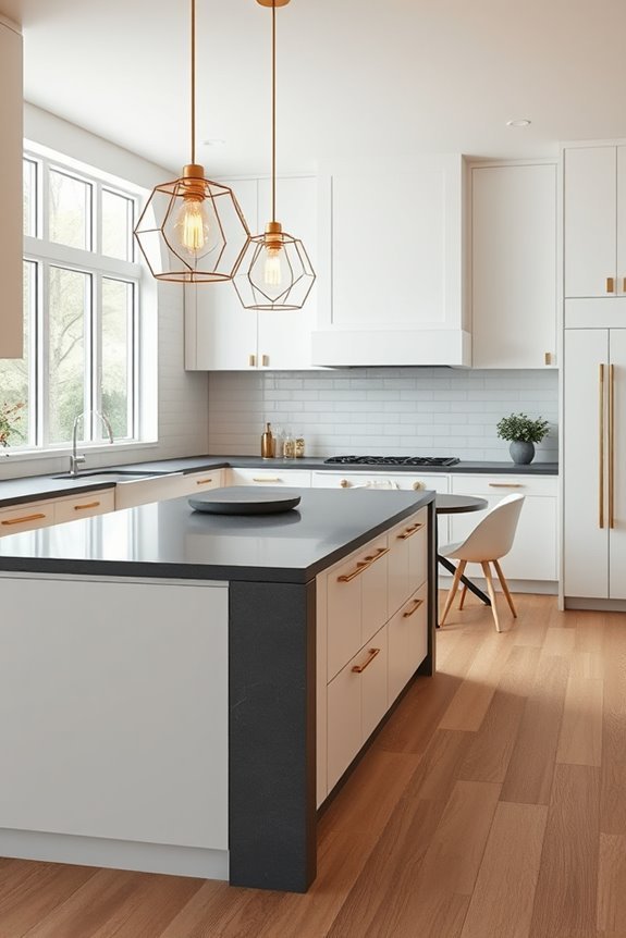 elegant kitchen pendant lighting