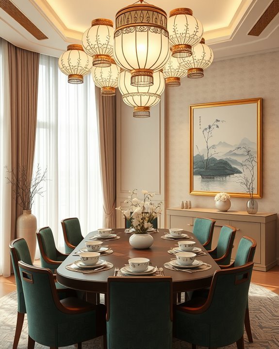 elegant lantern lighting ambiance