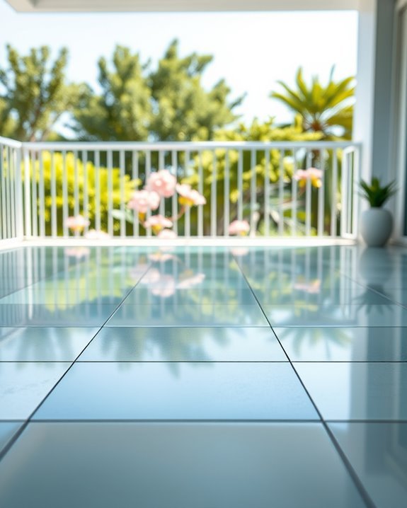 elegant low maintenance outdoor flooring