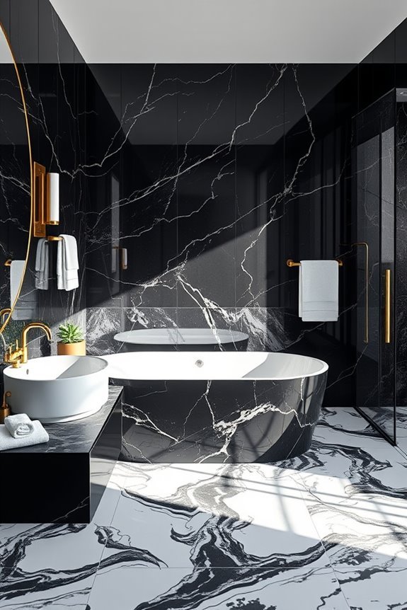 elegant marble combinations showcased