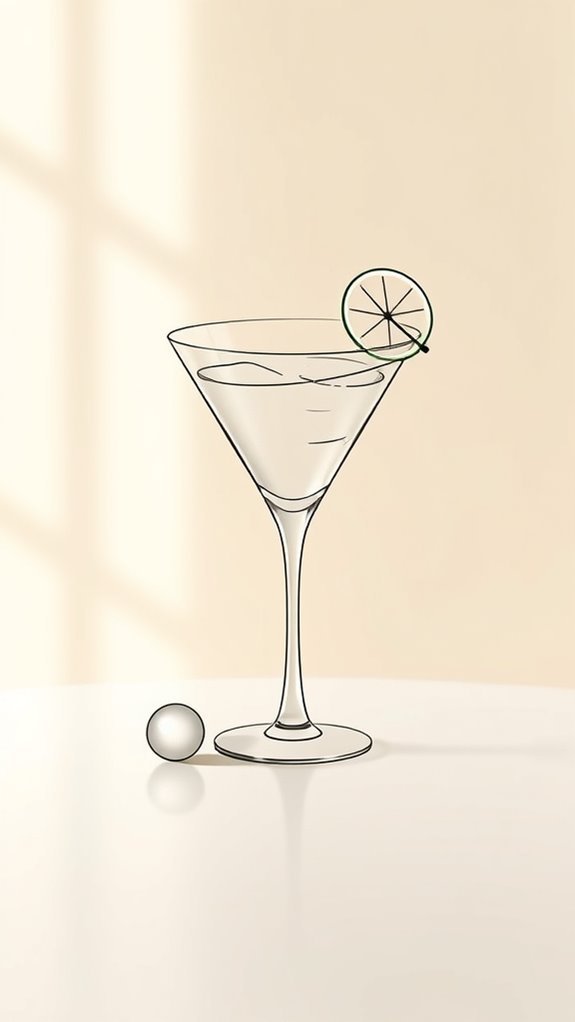 elegant minimalist cocktail designs
