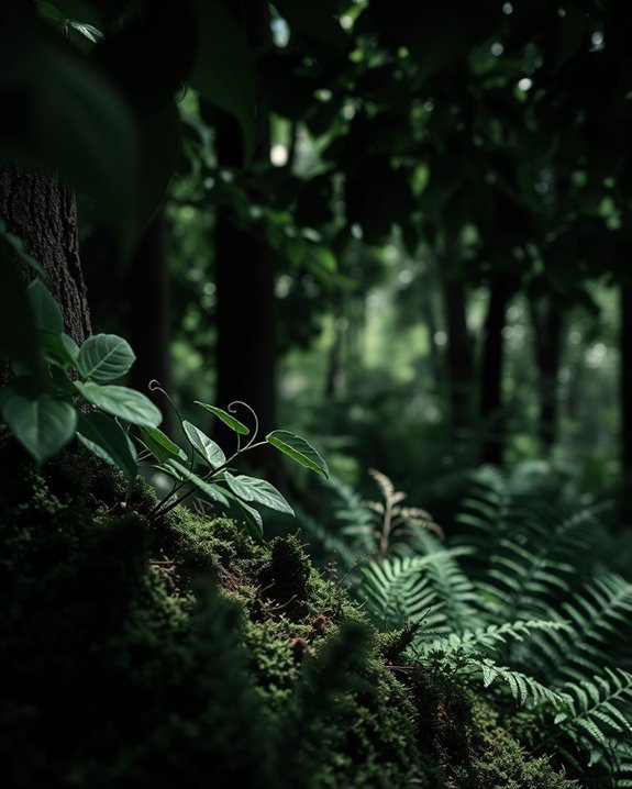 elegant monochrome nature photography