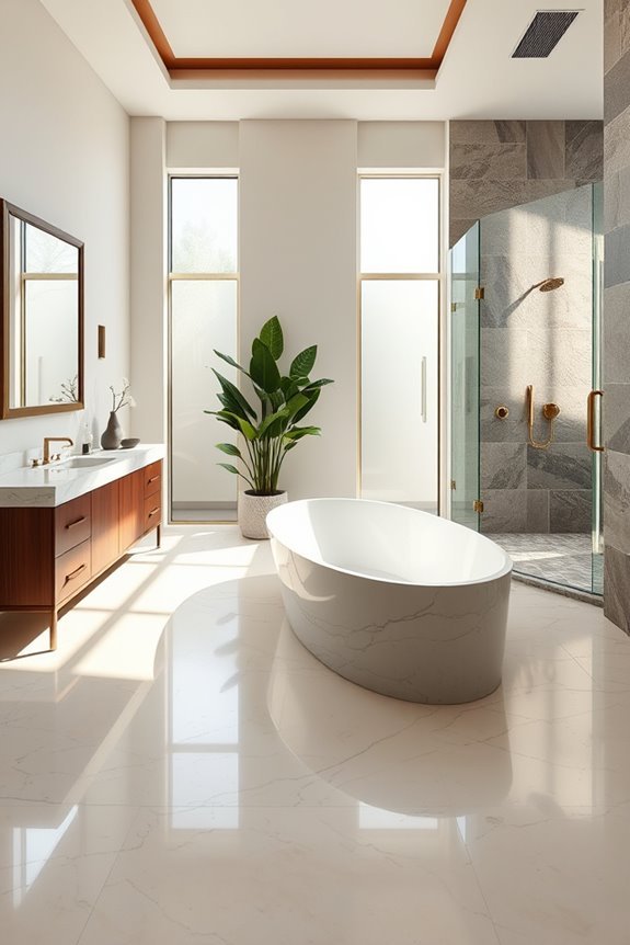 elegant natural stone accents