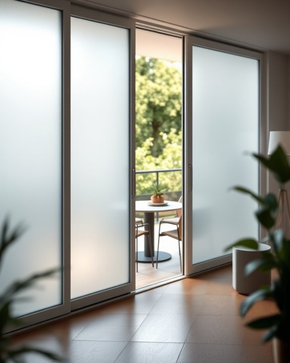 elegant privacy with light