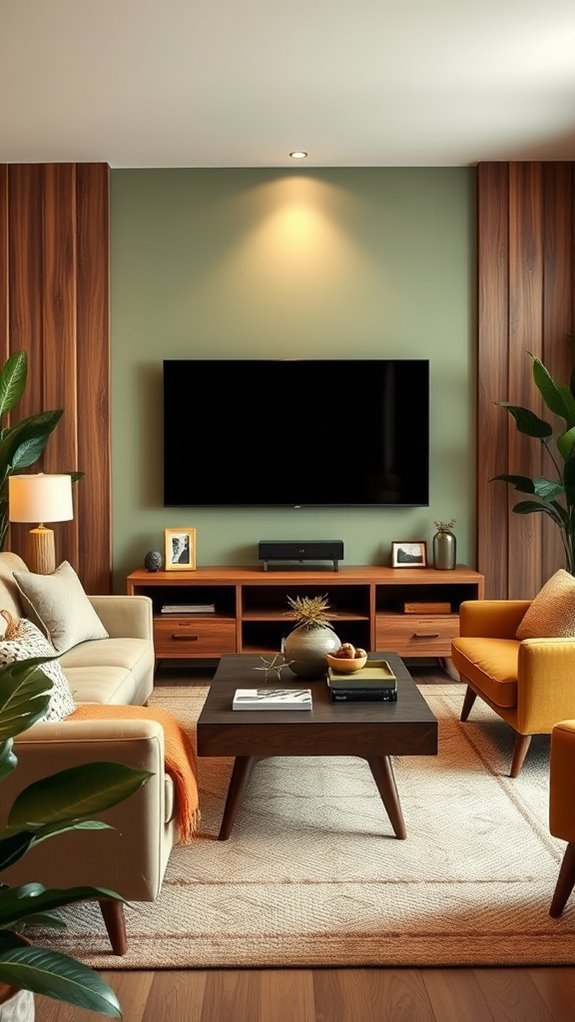 elegant retro sage hue