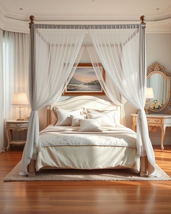 elegant romantic canopy designs