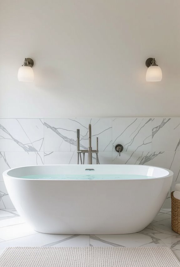 elegant sculptural faucet and filler