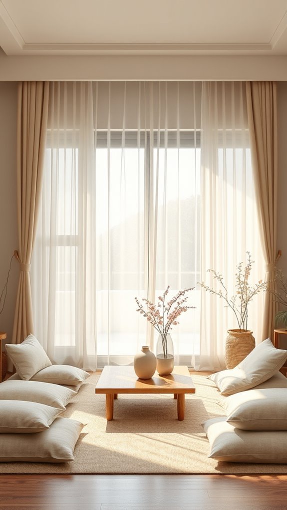 elegant soft window treatments