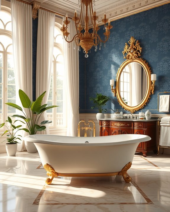 elegant statement bathtubs transform