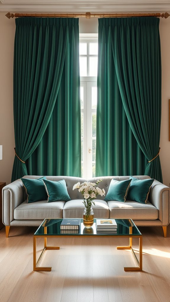 elegant velvet curtain options