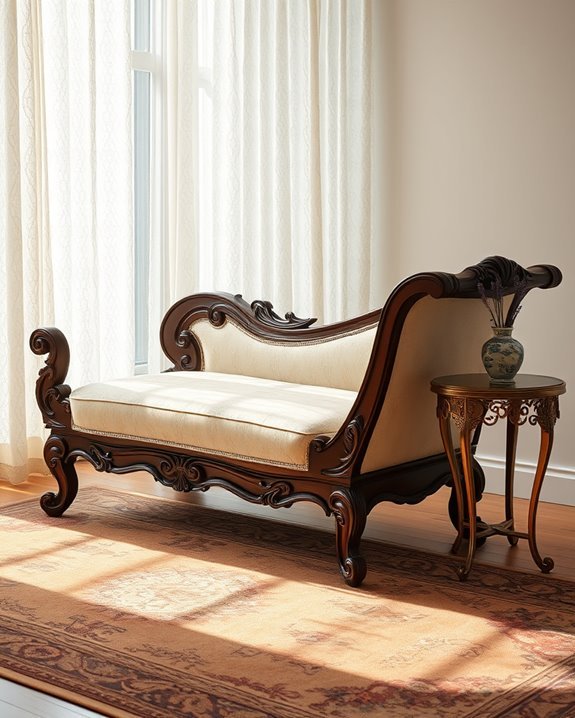elegant vintage relaxation furniture