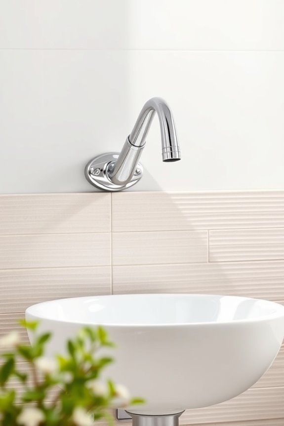 elegant vintage wall mounted faucet