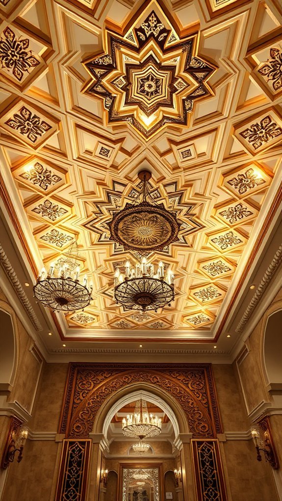 elevate arabic interior ceilings