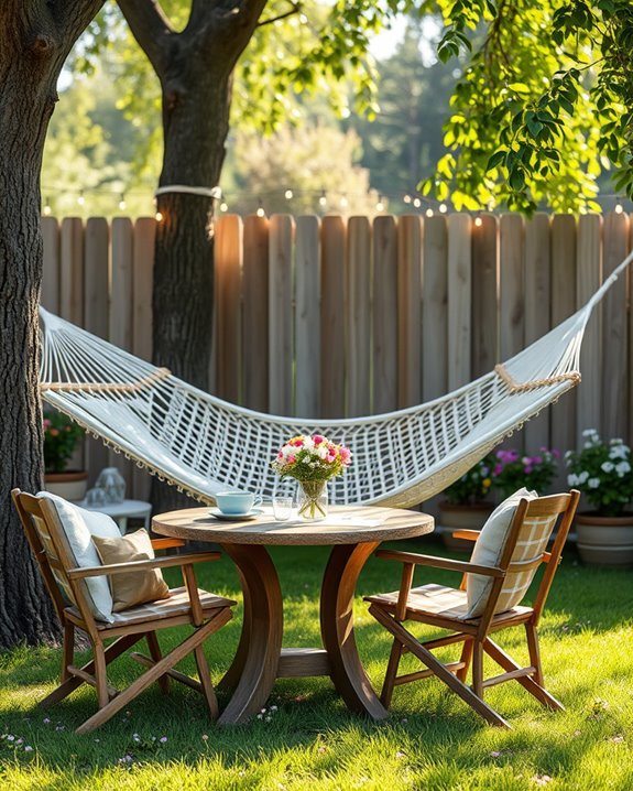 elevate backyard relaxation charm
