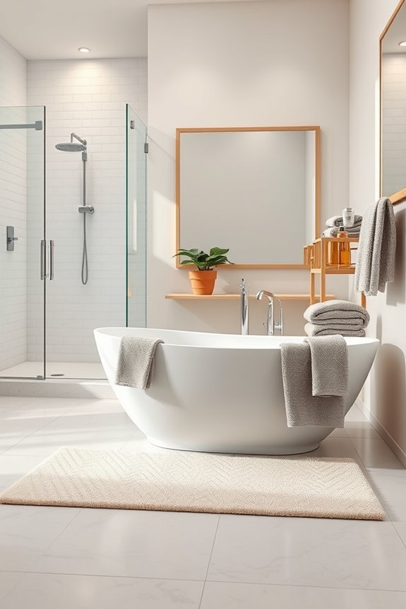 elevate bathroom comfort textiles