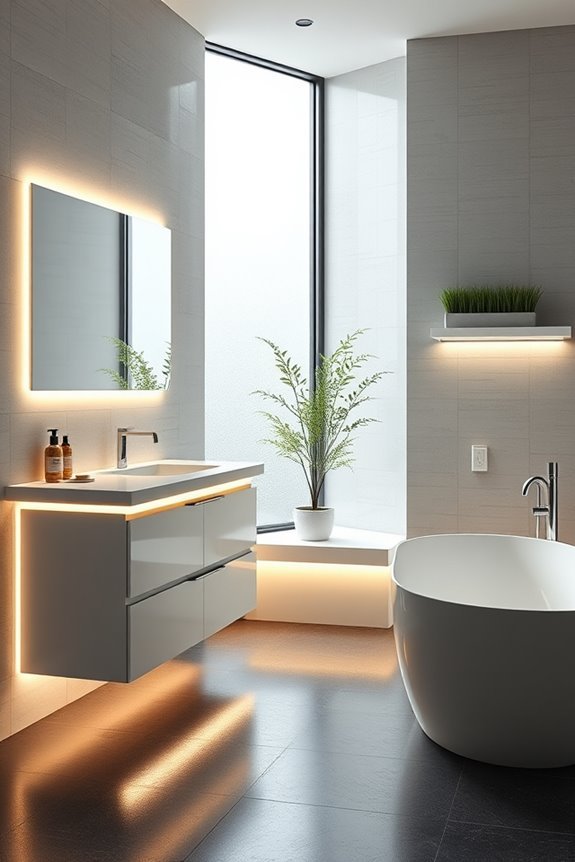 elevate bathroom lighting design