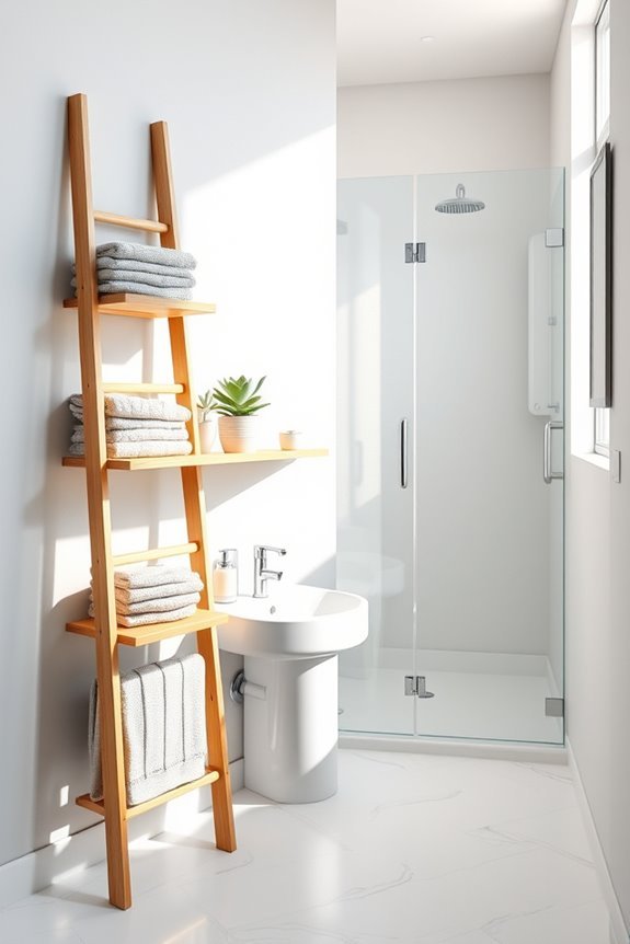elevate bathroom storage style