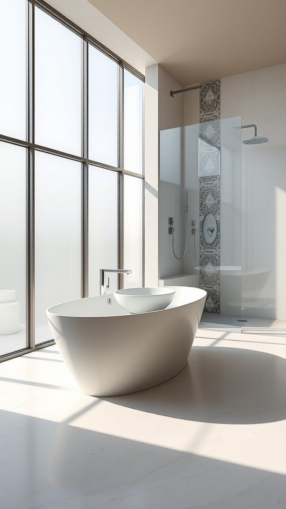 elevate bathroom style creatively