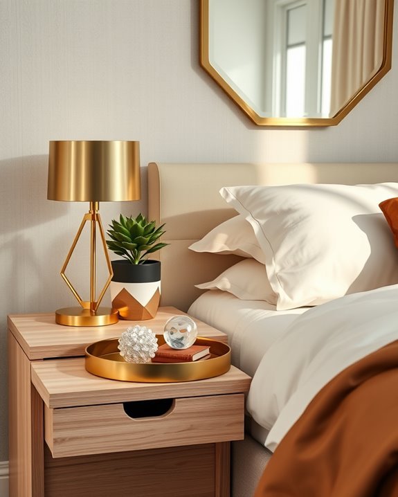 elevate bedside table aesthetics
