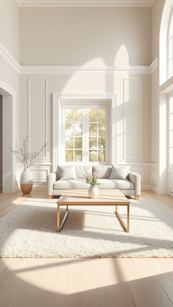 elevate decor with painted trim
