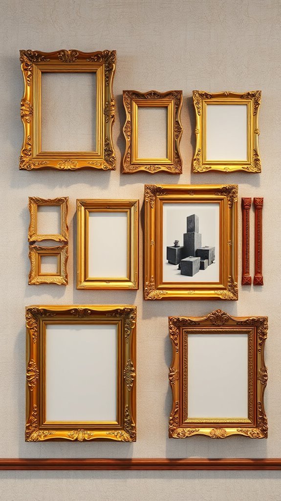 elevate decor with vintage frames