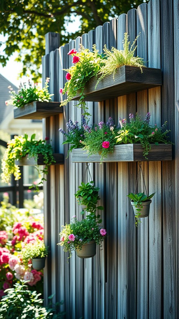elevate garden with greenery