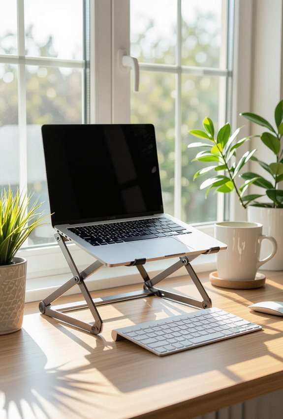 elevate laptop for ergonomic comfort