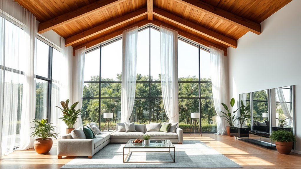 High Ceiling Living Room Ideas to Maximize Light and Space