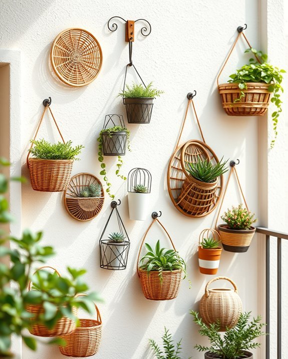 elevate space with baskets