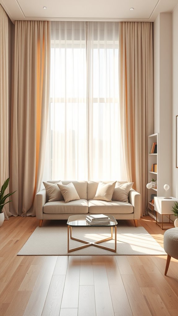 elevate space with curtains