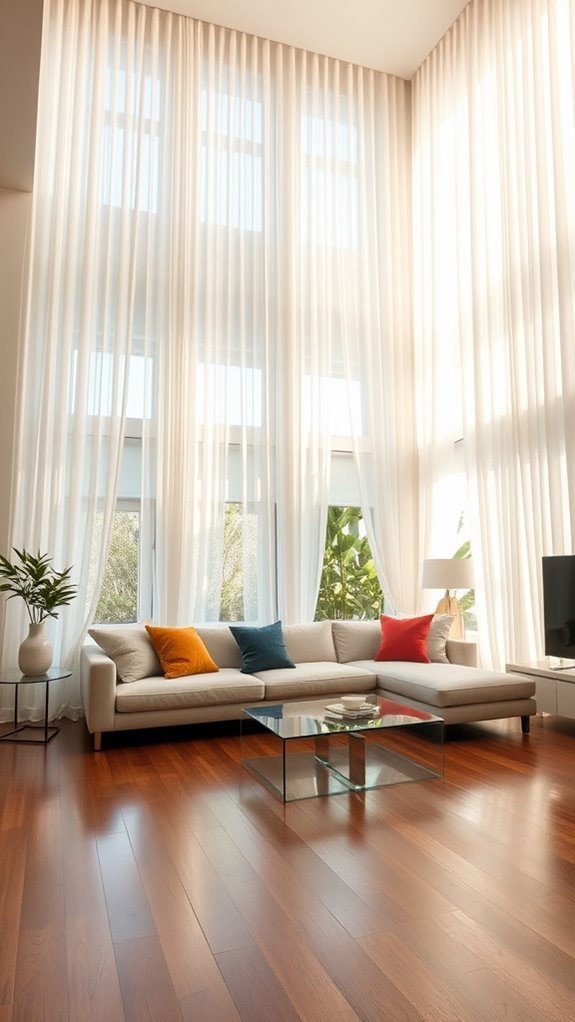 elevate space with curtains
