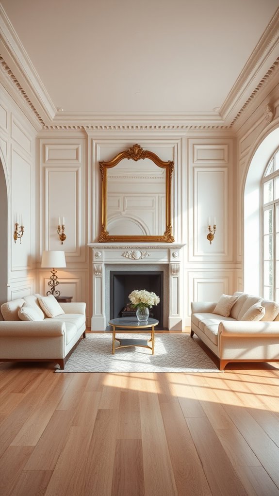 elevate walls with wainscoting